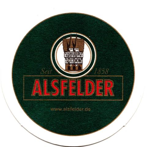 alsfeld vb-he alsfelder rund 2a (215-grn mit rathaus-mit www)